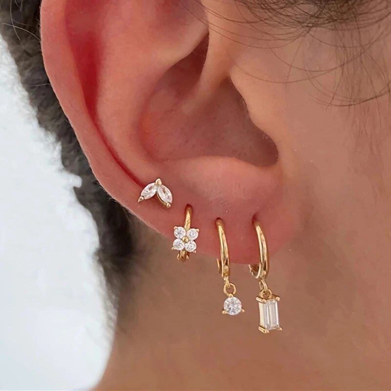 Conjunto de brincos Amélie