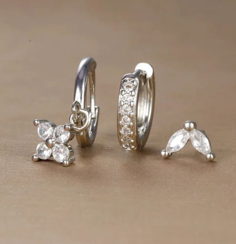 Conjunto de aretes Chloe