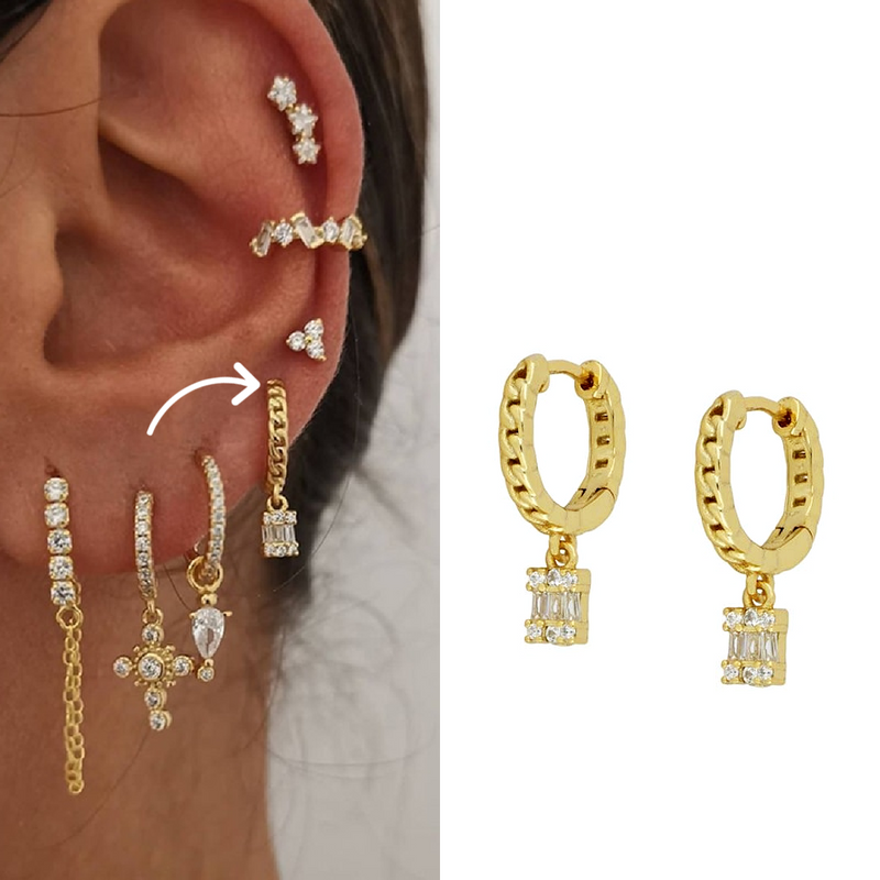 Conjunto de Brincos Amalfi 316L