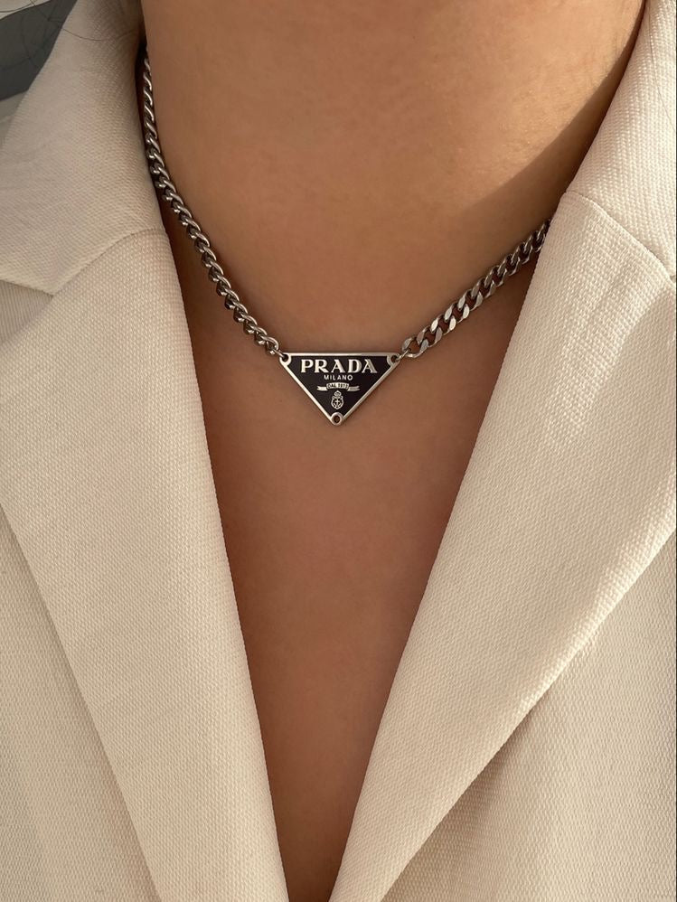 Shayla Necklace- Silver